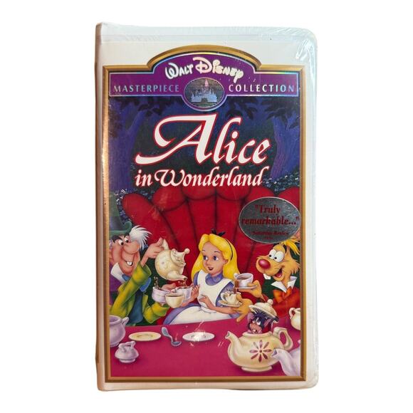 Walt Disney's Alice In Wonderland VHS Tape - New! - Picture 7 of 7